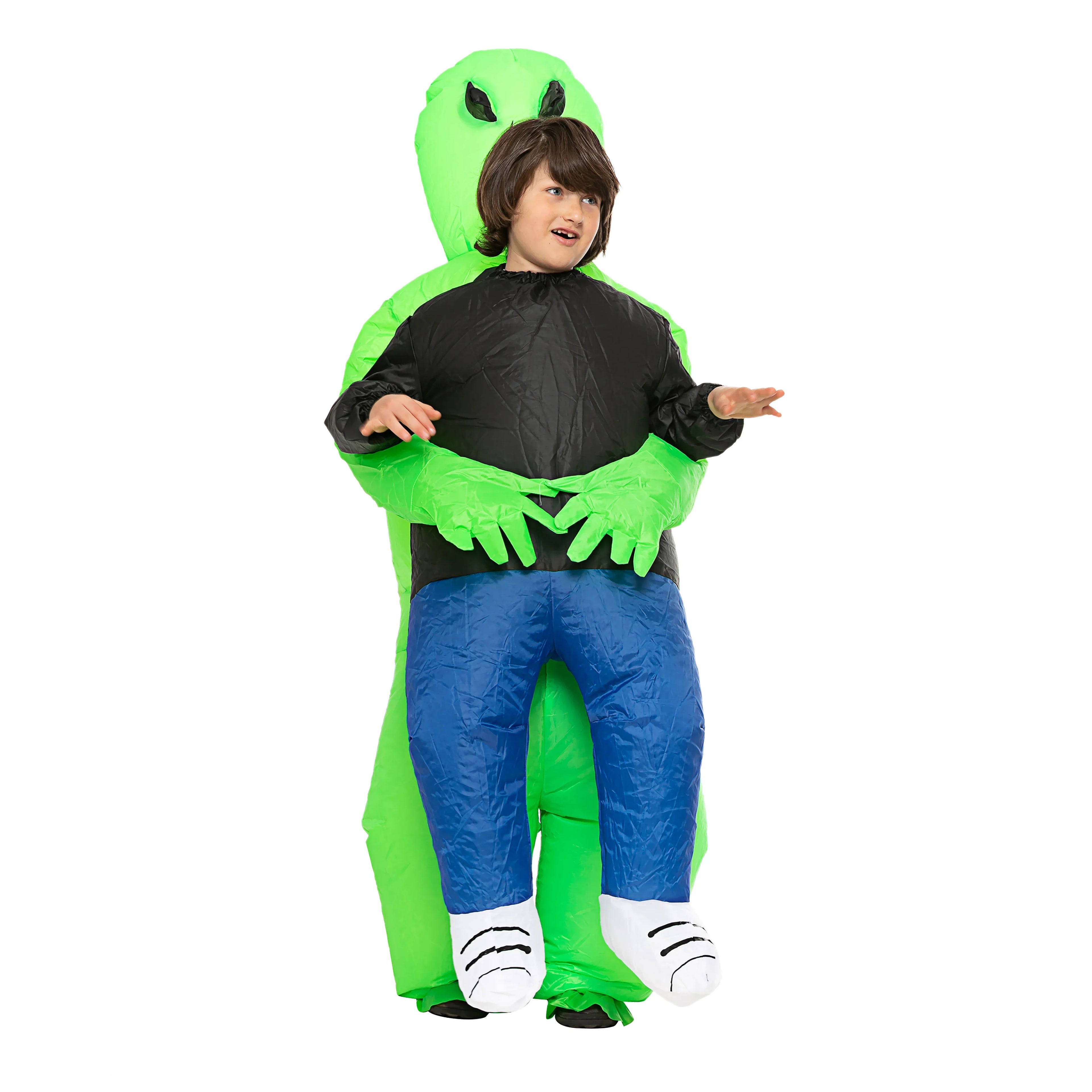 ET-Aliens Inflatable Costume Scary Monster Cosplay For Adult Kids Thanksgiving Christmas Party Festival Stage Children Clothing